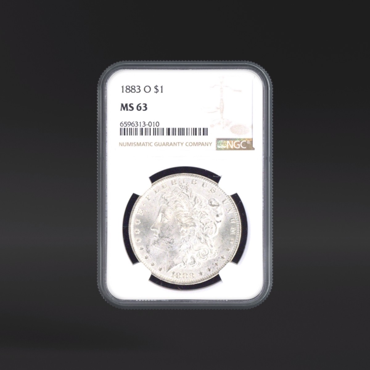 1883-O One Dollar NGC MS63